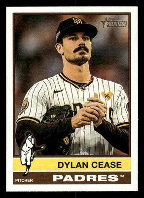 2025 Topps Heritage #259 Dylan Cease - Baseball Card Single