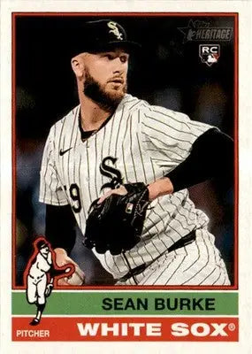 2025 Topps Heritage #262 Sean Burke - Baseball Card Single