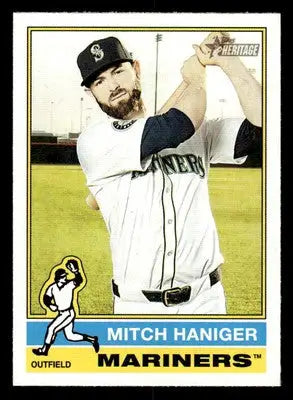 2025 Topps Heritage #28 Mitch Haniger - Baseball Card Single