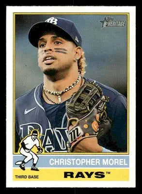 2025 Topps Heritage #299 Christopher Morel - Baseball Card Single