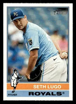 2025 Topps Heritage #312 Seth Lugo - Baseball Card Single