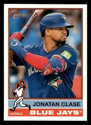2025 Topps Heritage #327 Jonatan Clase - Baseball Card Single