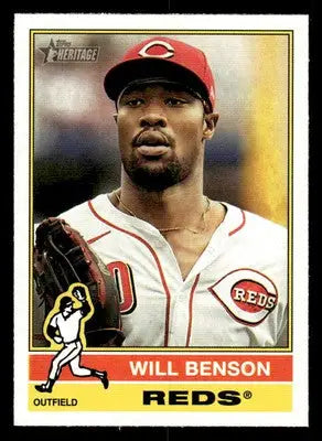 2025 Topps Heritage #336 Will Benson - Baseball Card Single