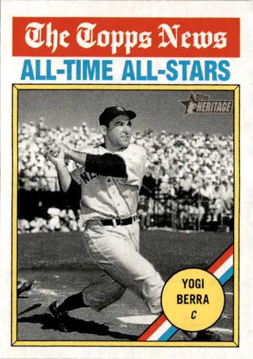 2025 Topps Heritage #344 Yogi Berra - Baseball Card Single