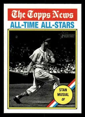 2025 Topps Heritage #350 Stan Musial - Baseball Card Single