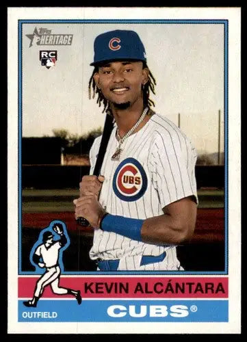 2025 Topps Heritage #353 Kevin Alcantara NM-MT RC Rookie Cubs ID:78326 ID:78326 - Baseball Card Single