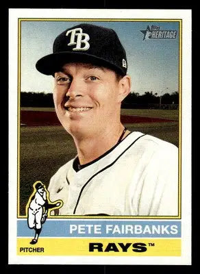2025 Topps Heritage #361 Pete Fairbanks - Baseball Card Single