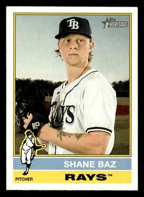 2025 Topps Heritage #363 Shane Baz - Baseball Card Single