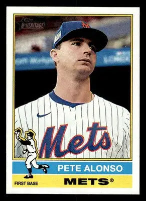 2025 Topps Heritage #374 Pete Alonso - Baseball Card Single