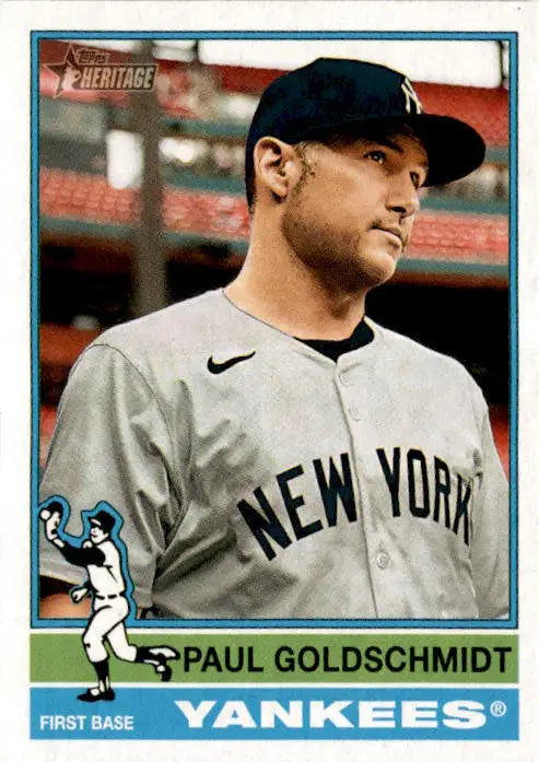 2025 Topps Heritage #382 Paul Goldschmidt - Baseball Card Single