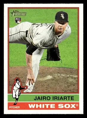 2025 Topps Heritage #385 Jairo Iriarte - Baseball Card Single