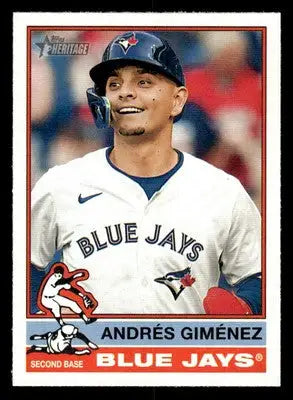 2025 Topps Heritage #387 Andrés Giménez - Baseball Card Single