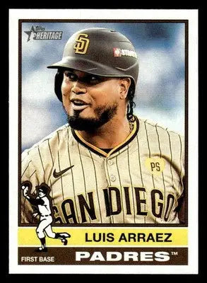 2025 Topps Heritage #39 Luis Arraez - Baseball Card Single