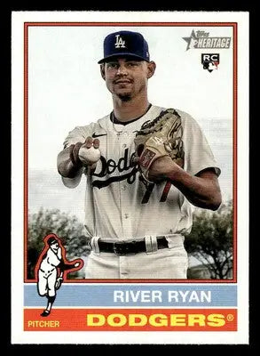 2025 Topps Heritage #45 River Ryan - Baseball Card Single