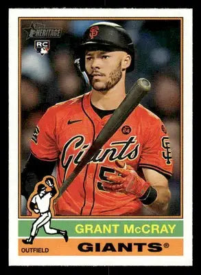 2025 Topps Heritage #53 Grant McCray - Baseball Card Single