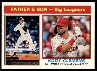 2025 Topps Heritage #67 Roger Clemens NM-MT Yankees ID:78247 - Baseball Card Single