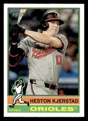 2025 Topps Heritage #87 Heston Kjerstad - Baseball Card Single