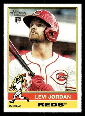 2025 Topps Heritage #88 Levi Jordan - Baseball Card Single