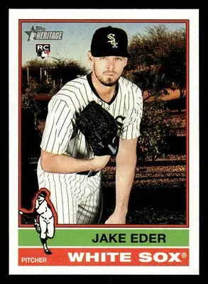2025 Topps Heritage #95 Jake Eder - Baseball Card Single
