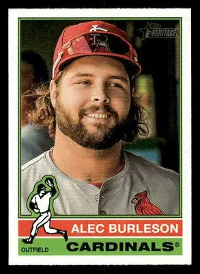 2025 Topps Heritage #98 Alec Burleson - Baseball Card Single