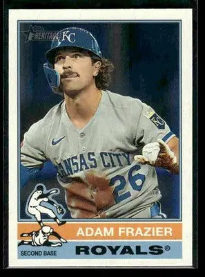 2025 Topps Heritage Adam Frazier #606 Kansas City Royals