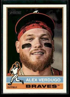 2025 Topps Heritage Alex Verdugo #510 Atlanta Braves