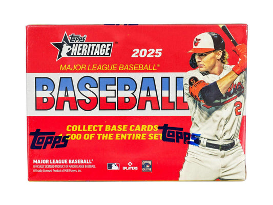 2025 Topps Heritage Baseball 8-Pack Blaster Box