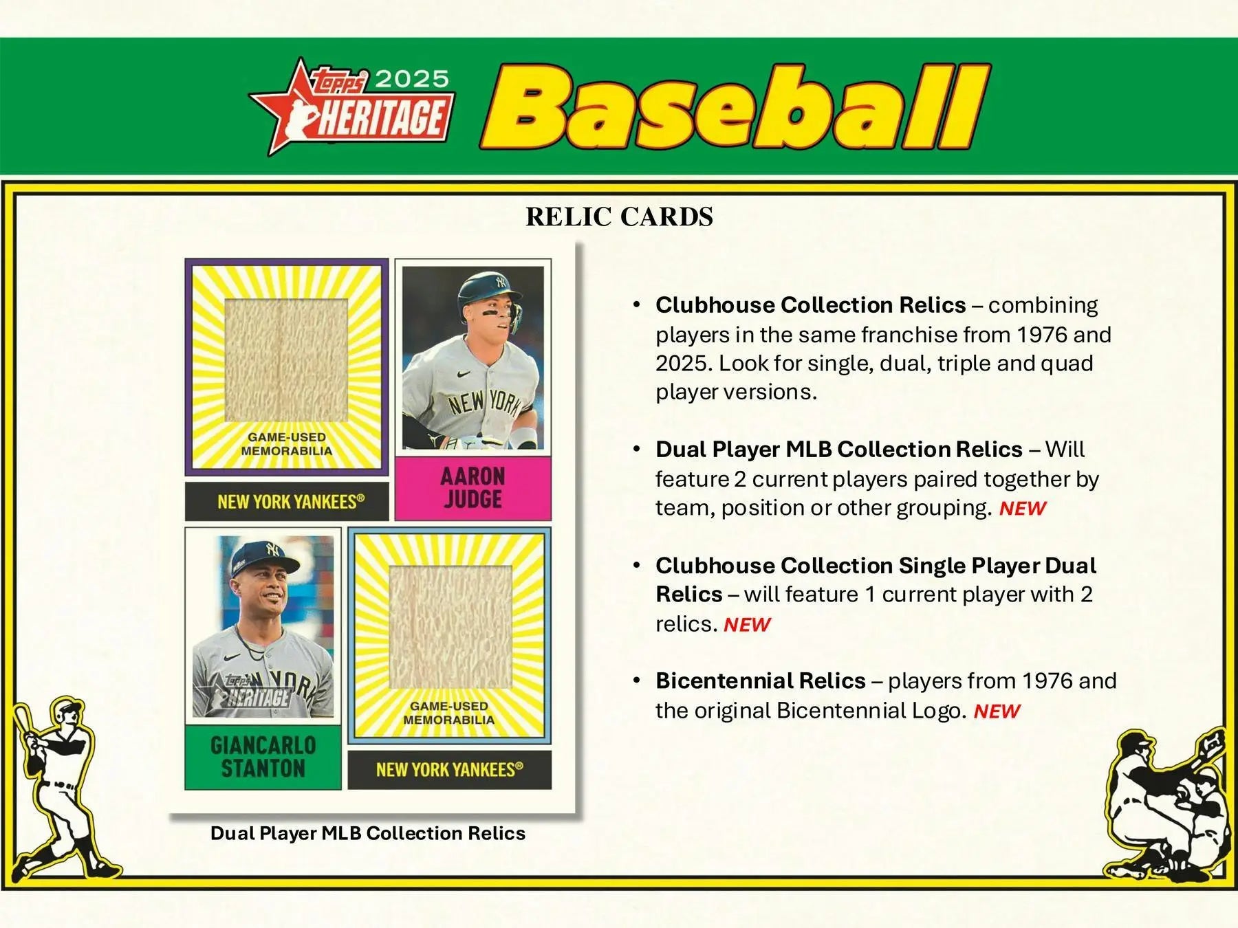 2025 Topps Heritage Baseball 8-Pack Blaster Box - Sports Card Hobby Boxes