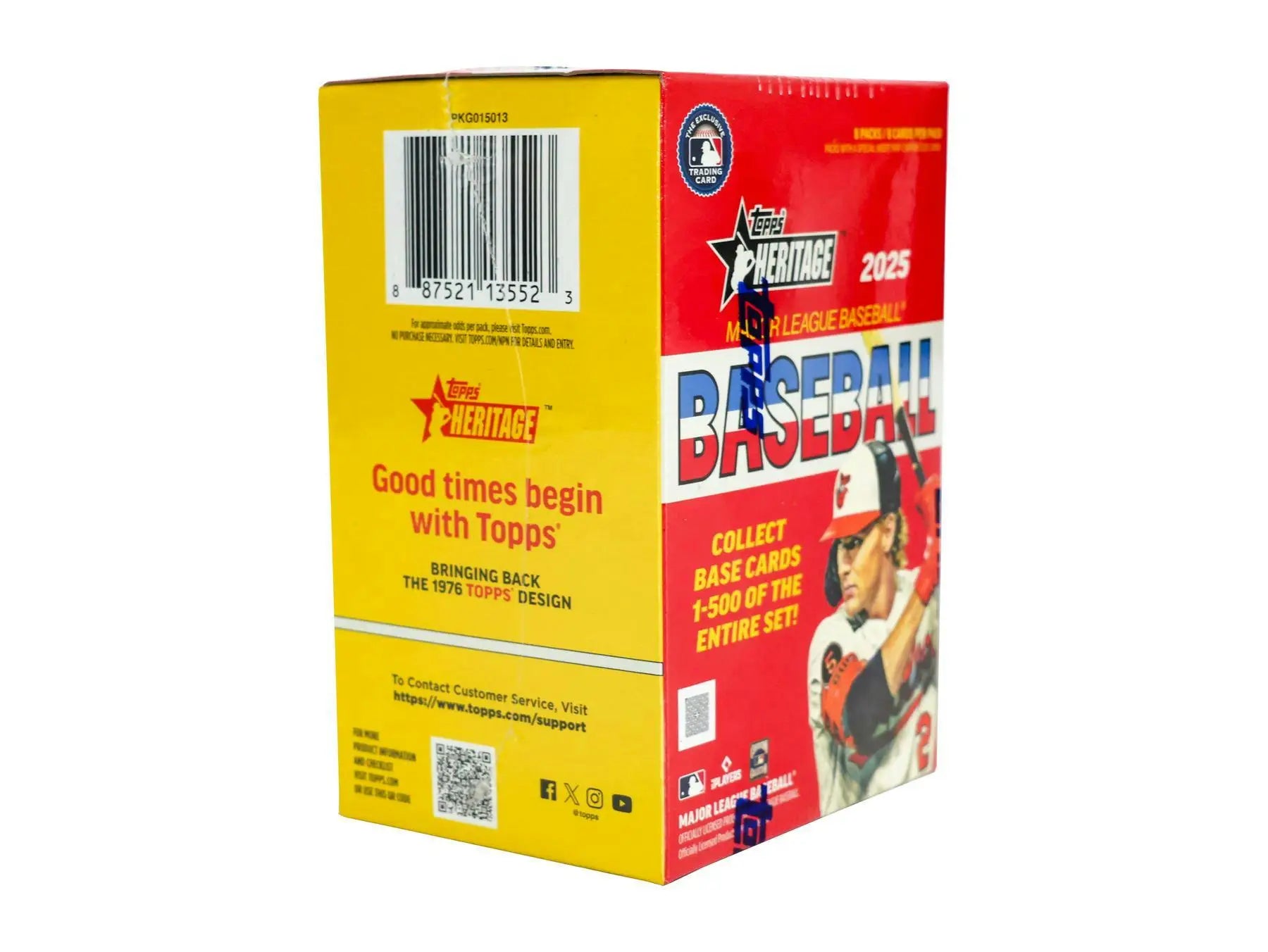 2025 Topps Heritage Baseball 8-Pack Blaster Box - Sports Card Hobby Boxes