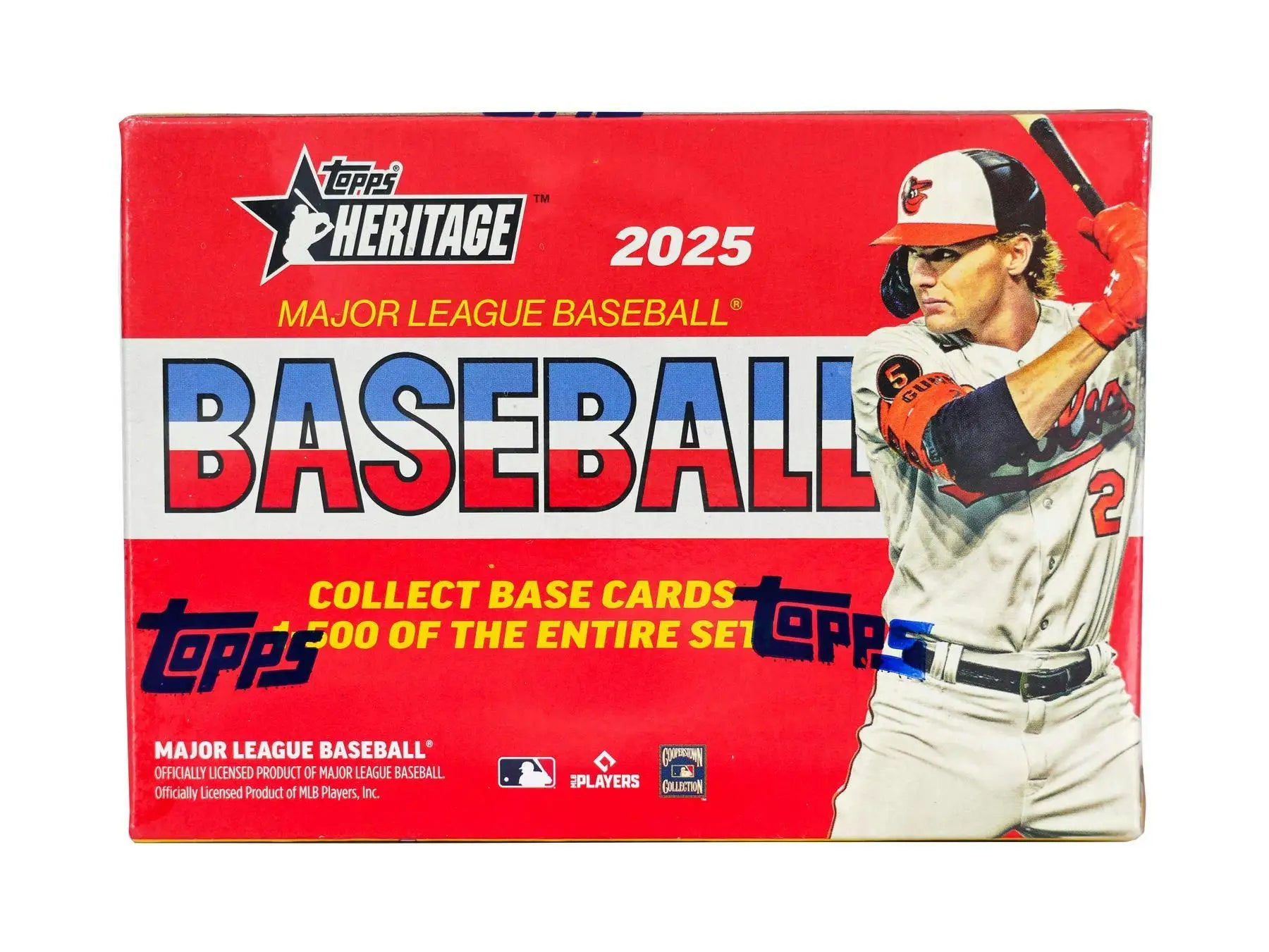 2025 Topps Heritage Baseball 8-Pack Blaster Box - Sports Card Hobby Boxes