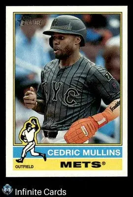 2025 Topps Heritage CEDRIC MULLINS #600 [Base] New York Mets