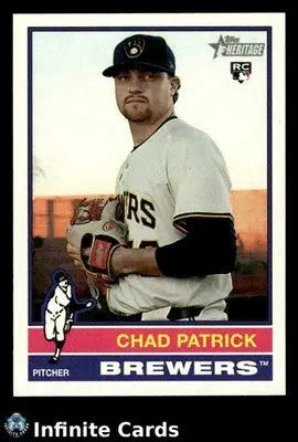 2025 Topps Heritage CHAD PATRICK #570 RC [Base] Milwaukee Brewers RC