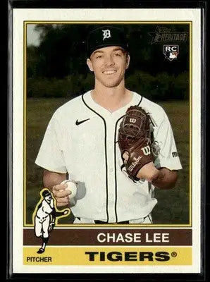 2025 Topps Heritage Chase Lee #641 RC Detroit Tigers