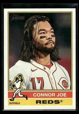 2025 Topps Heritage Connor Joe #569 Cincinnati Reds