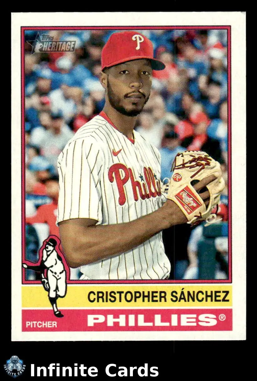 2025 Topps Heritage CRISTOPHER SANCHEZ #633 [Base] Philadelphia Phillies - Baseball Card Single