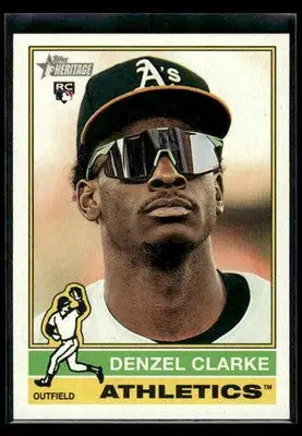 2025 Topps Heritage Denzel Clarke #571 RC Athletics