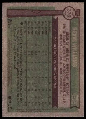 2025 Topps Heritage Devin Williams 376 New York Yankees NM - Baseball Card Single