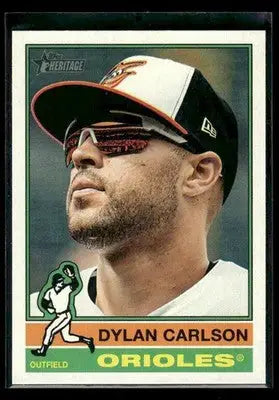 2025 Topps Heritage Dylan Carlson #618 Baltimore Orioles