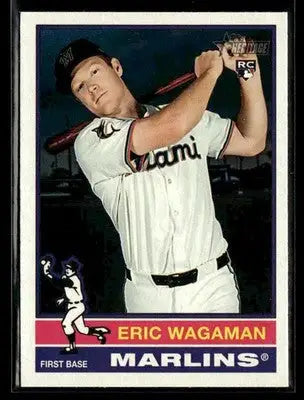 2025 Topps Heritage Eric Wagaman #679 RC Miami Marlins
