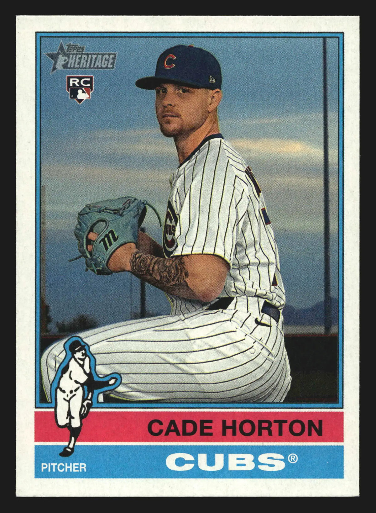 2025 Topps Heritage High Number Cade Horton #626 RC Chicago Cubs - Baseball Card Single
