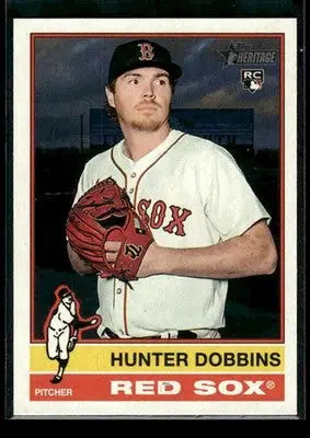 2025 Topps Heritage Hunter Dobbins #654 RC Boston Red Sox