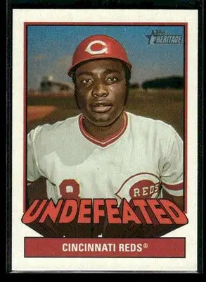 2025 Topps Heritage Joe Morgan #U-3 Undefeated Cincinnati Reds
