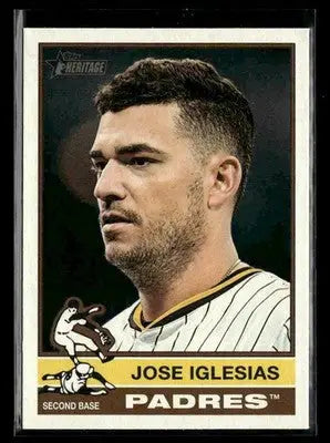 2025 Topps Heritage Jose Iglesias #653 San Diego Padres