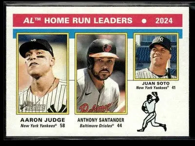 2025 Topps Heritage Juan Soto / Anthony Santander / Aaron Judge #194 MLB