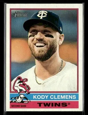 2025 Topps Heritage Kody Clemens #658 Minnesota Twins