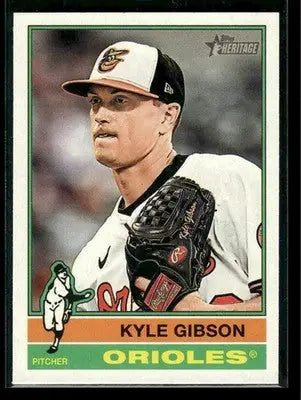 2025 Topps Heritage Kyle Gibson #699 Baltimore Orioles
