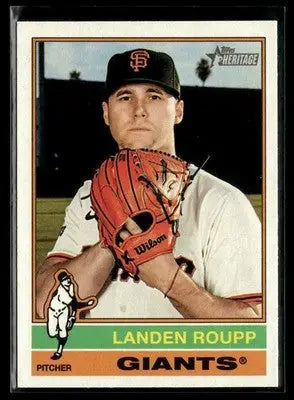 2025 Topps Heritage Landen Roupp #574 San Francisco Giants