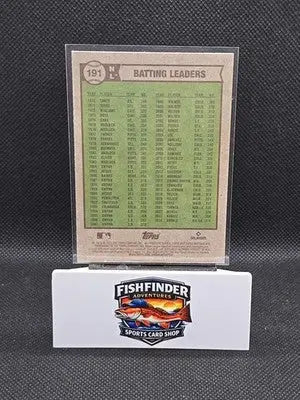 2025 Topps Heritage League Leaders Shohei Ohtani Marcell Ozuna Luis Arraez - Baseball Card Single