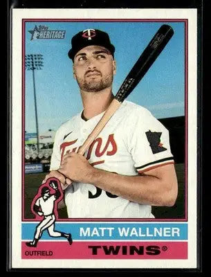 2025 Topps Heritage Matt Wallner #682 Minnesota Twins
