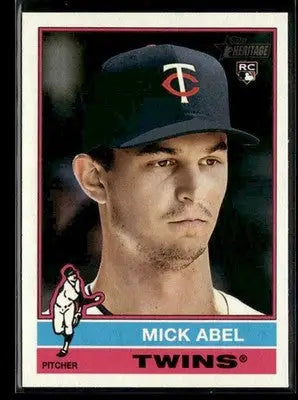 2025 Topps Heritage Mick Abel #622 RC Minnesota Twins